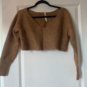 Aritzia crop sweater